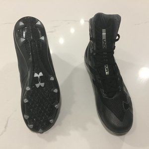 Under Armour UA Highlight MC Football Black Cleats